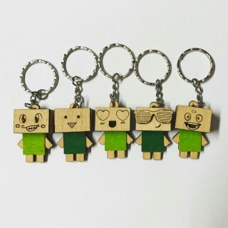 Móc khóa người gỗ Danbo 15k