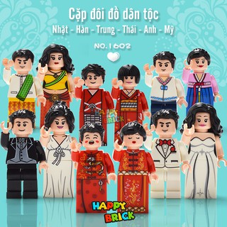 Nhân vật Lego Minifigure ( Cặp đôi đồ dân tộc )