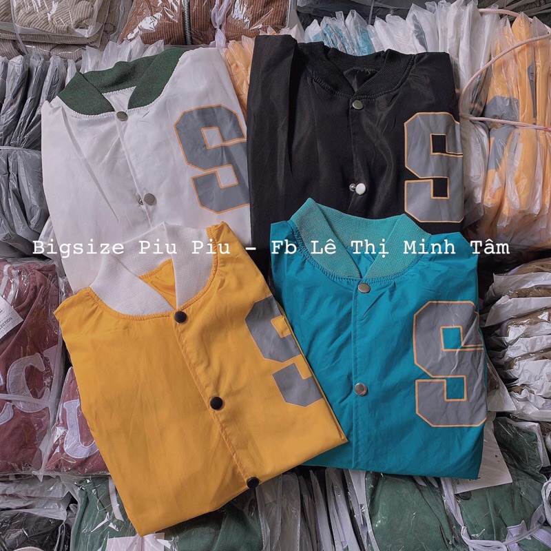 Áo khoác dù nhám from lửng to hàng 2 lớp đẹp 50-80kg