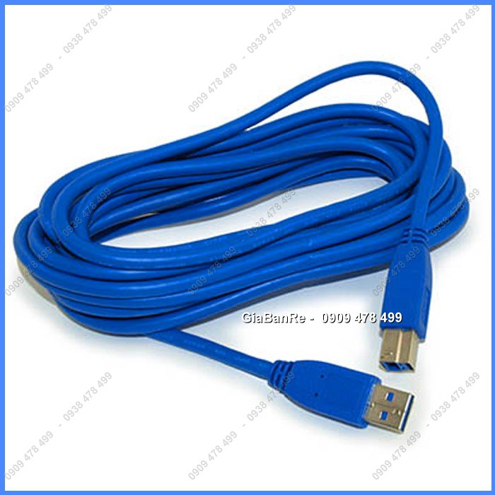 DÂY NỐI USB DÀI 3M DÀNH CHO MÁY IN - MÀU NGẪU NHIÊN - 5033