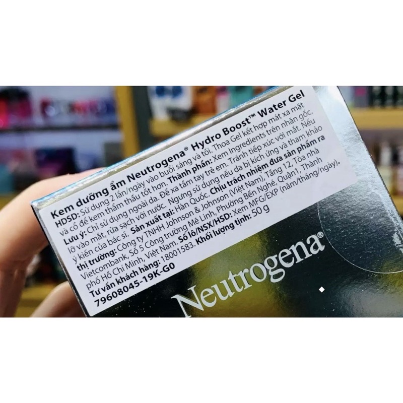 Kem Dưỡng Cấp Nước NEUTROGENA AQUA GEL [DATE MỚI LIÊN TỤC]