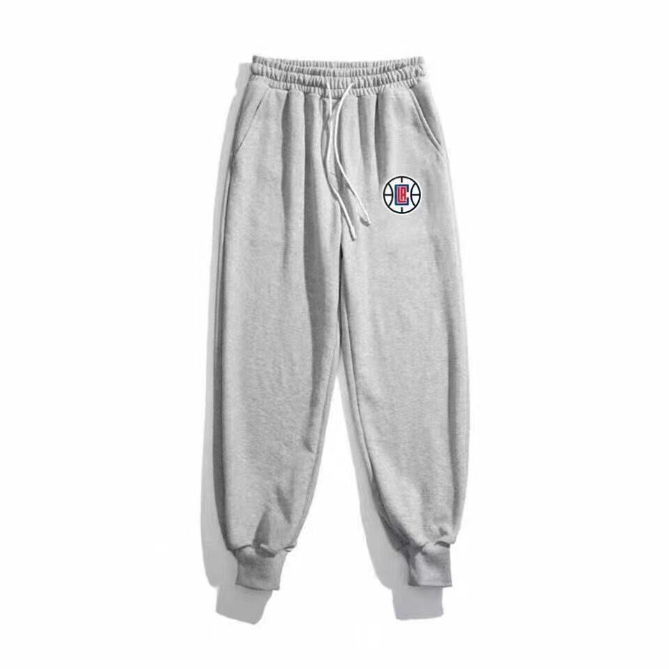 Hàng Có Sẵn-Quần Thể Thao NBA Dáng Rộng Tích Hợp Vớ Nhung Thời Trang Thu Đông Dành Cho Nam