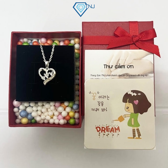 Hộp quà tặng valentine 14 2, 8 3 cho người yêu đẹp có xốp và thiệp HQ0005 - Trang Sức TNJ