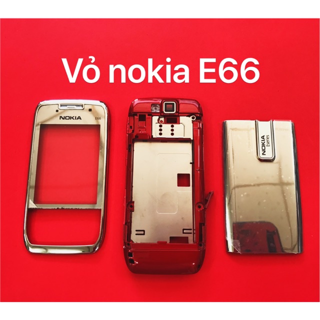 Vỏ nokia E66 zin theo máy-mới 100%