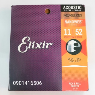 Bộ dây đàn EliXir Acoutics cao cấp