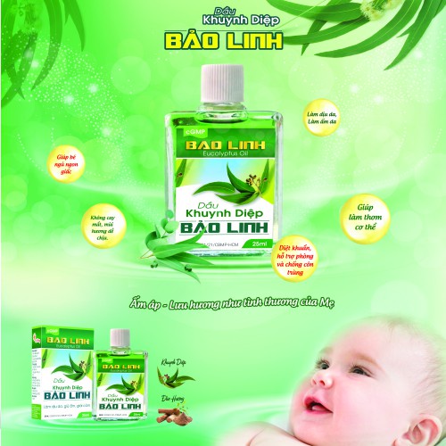 Dầu Khuynh Diệp Bảo Linh 25ml