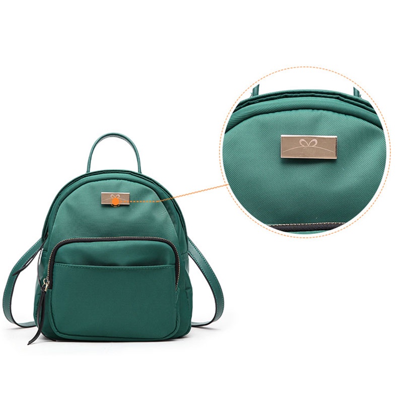 Ielgy Ba Lô mini Đa Năng Phong Cách Hàn Quốc Đơn Giản Cho Nữ