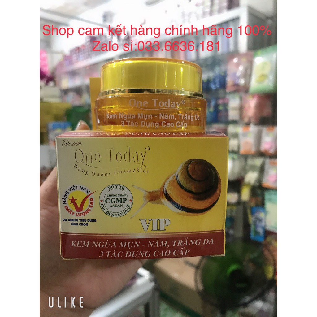 kem trắng da-mụn-nám 15g ốc sên one today  ( giá mới lên )