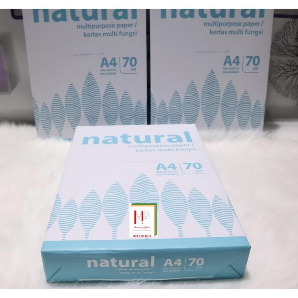 Giấy A4 Natural 70gsm