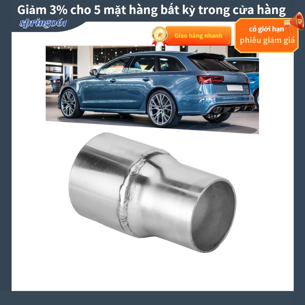 Spring061 Universal Exhaust Tip Adapter Coupling Connector Reducer Pipe Aluminum 2.5in OD to 2in