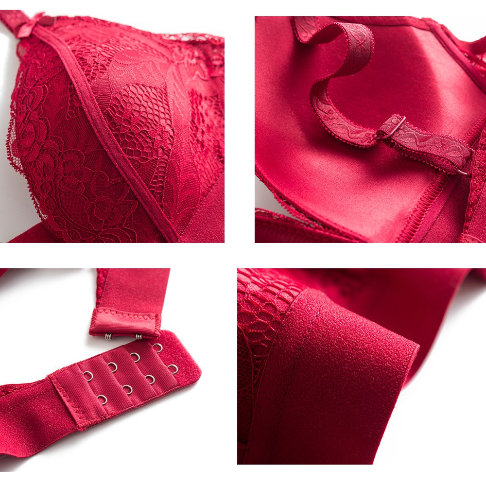 [Freeship 50k] Bộ đồ lót cao cấp không gọng đệm vừa quần ren xuyên thấu | BigBuy360 - bigbuy360.vn