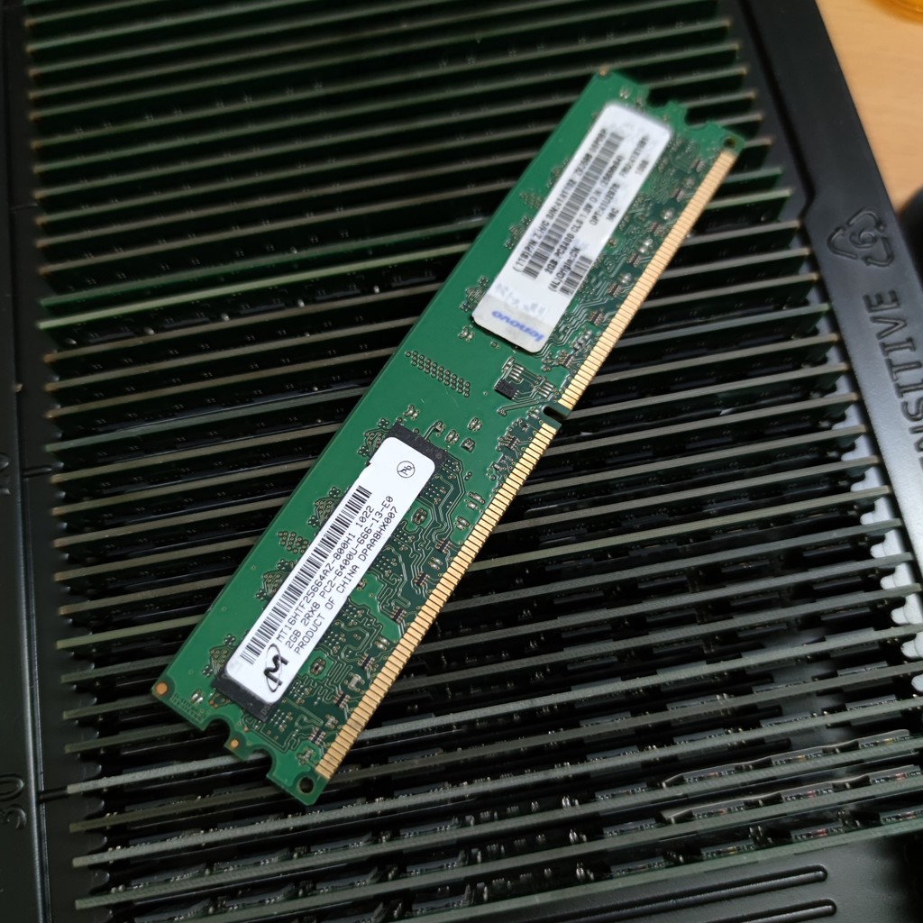 bộ nhớ trong Ram 2G DDR2 cho máy tính để bàn PC - 2G DDR2 | WebRaoVat - webraovat.net.vn