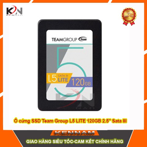 Ổ cứng SSD Team Group L5 LITE 120GB 2.5" Sata III (Bảo hành 3 năm đổi mới)