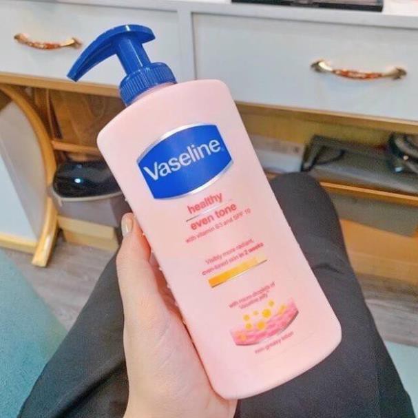 [MẪU MỚI] SỮA DƯỠNG THỂ VASELINE MỸ HEALTHY WHITE UV LIGHTENING 400ML HEALTHY BRIGHT DAILY BRIGHTENING EVEN TONE LOTION