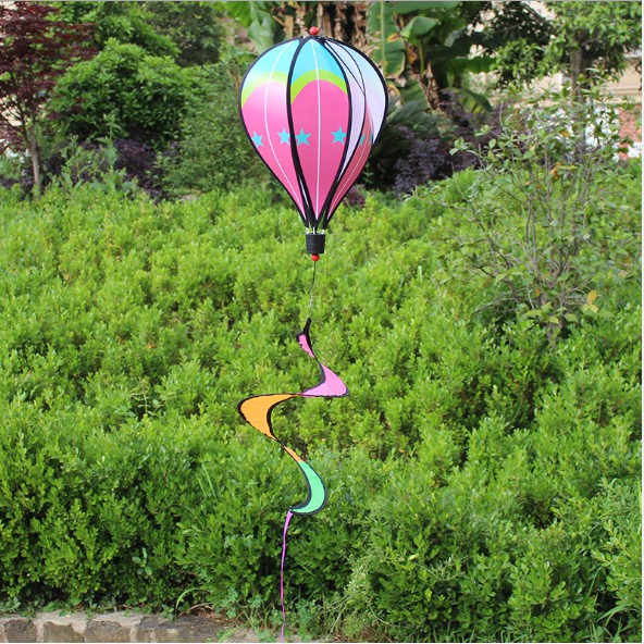 Khinh khí cầu nhựa - chong chóng nhựa hình khinh khí cầu xoay