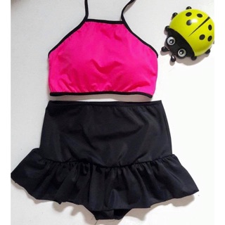 Bikini yếm hồng