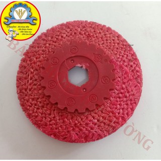 Nỉ đánh bóng inox 100mm (trắng,đỏ,đen,xơ dừa)