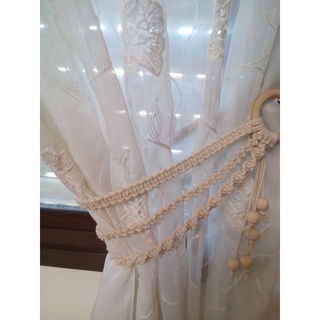 Dây buộc rèm thắt macrame decor