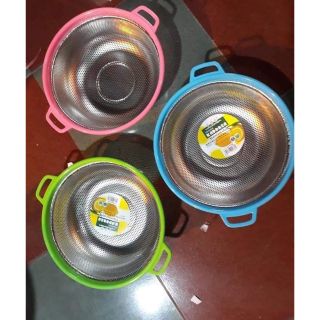 Giá siêu rẻ❤️rổ,rá inox❤️ có quai cầm bằng nhựa❤️26cm