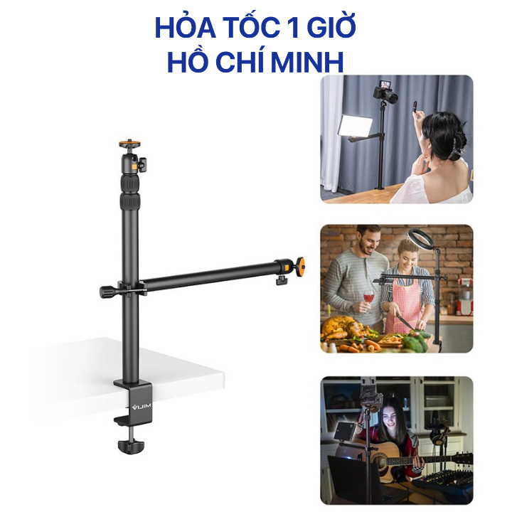 STAND QUAY TOP SHOT KẸP CẠNH BÀN ULANZI VIJIM LS02 / LS08