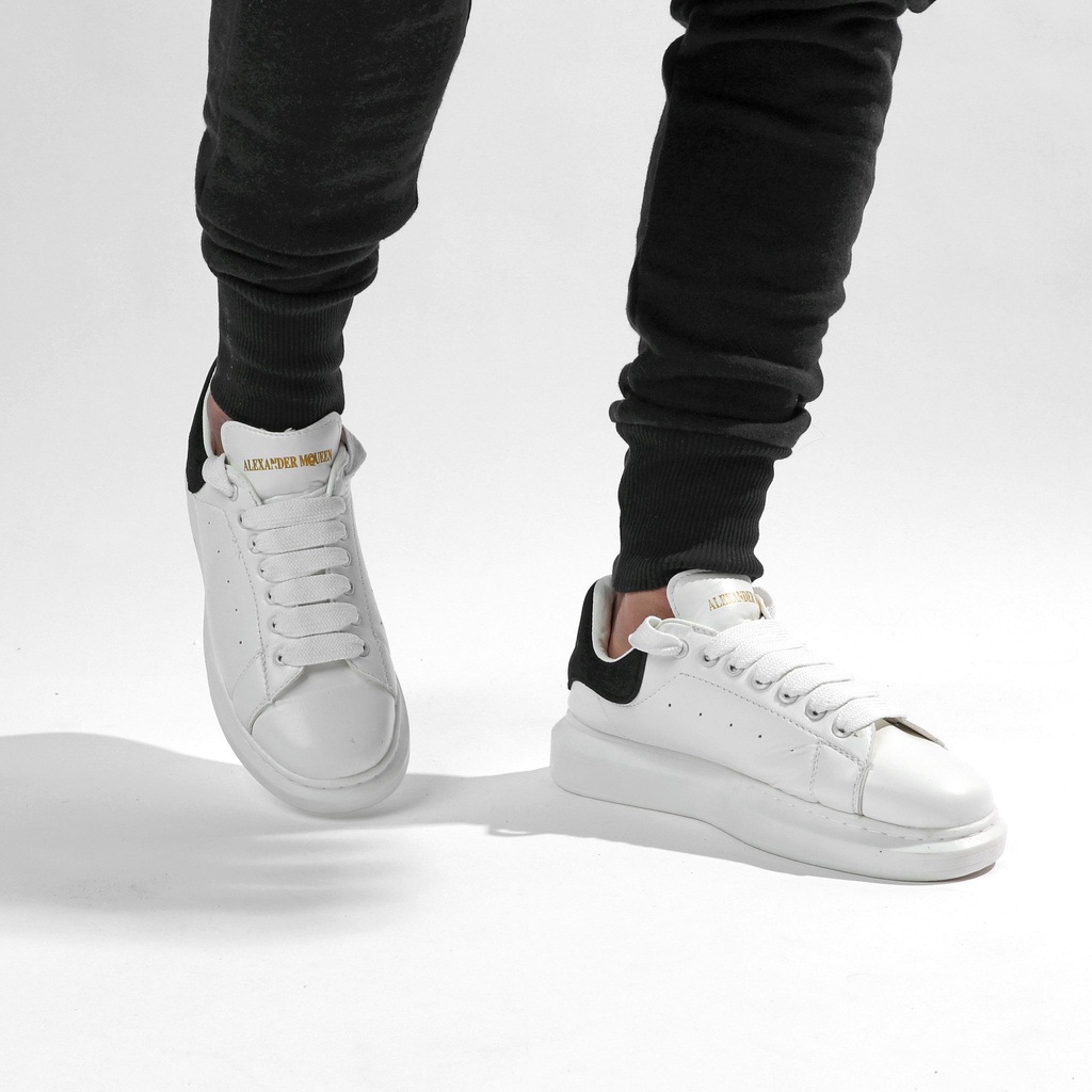 Giày thể thao nam nữ ulzzang MC queen đế độn da cao cấp