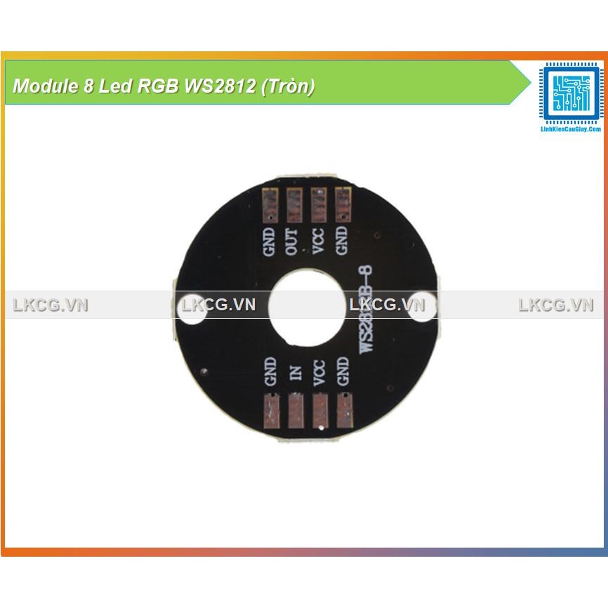 Module 8 Led RGB WS2812 (Tròn)