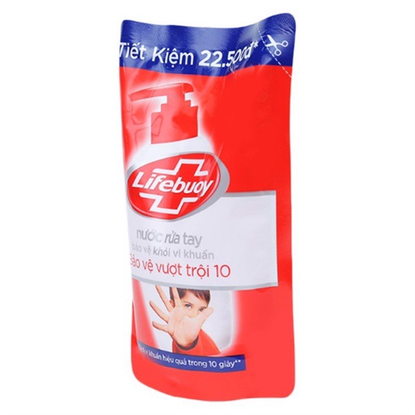 Nước Rửa Tay Lifebuoy Bảo Vệ Vượt Trội Dạng Túi 450G