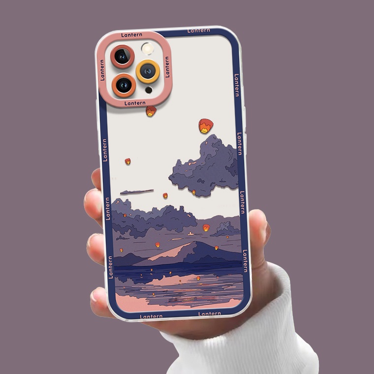 Ốp Điện Thoại TPU Silicon Trong Suốt Chống Sốc Cho IPhone 14 13 12 11 Pro Max 11 6S 7 8 Plus X XS XR