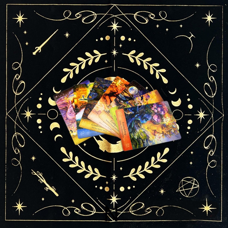 Miếng Dán Bảo Vệ Thẻ Bài Tarot Tiện Dụng