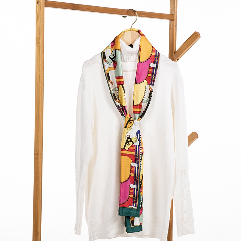 Khăn choàng cổ thời trang xuân thu mới cho nữ