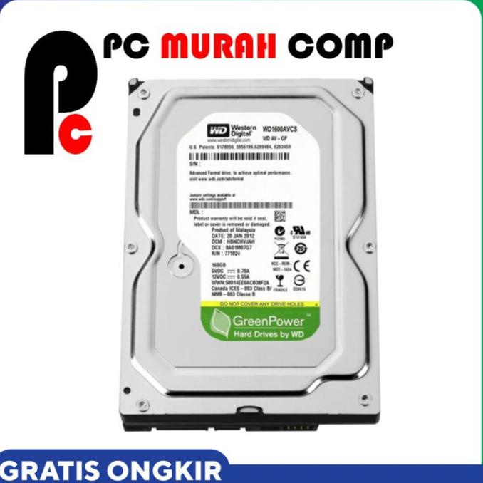 Ổ Cứng Trong Suốt 160Gb Sata Wd Cw | BigBuy360 - bigbuy360.vn