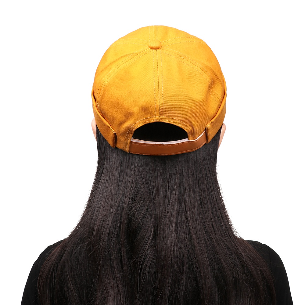 Mũ Lưỡi Trai Cotton Không Vành Phong Cách Hip Hop Thời Trang Mùa Hè Cho Nam Và Nữ