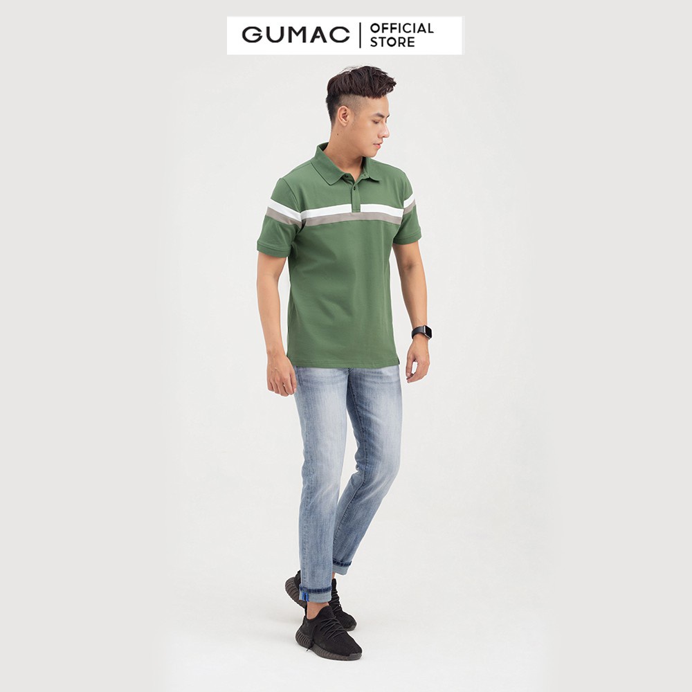 [Mã WABRGD12 giảm 10% đơn 250K] Quần jean nam dài cơ bản GUMAC lịch lãm QJNB6120 | BigBuy360 - bigbuy360.vn