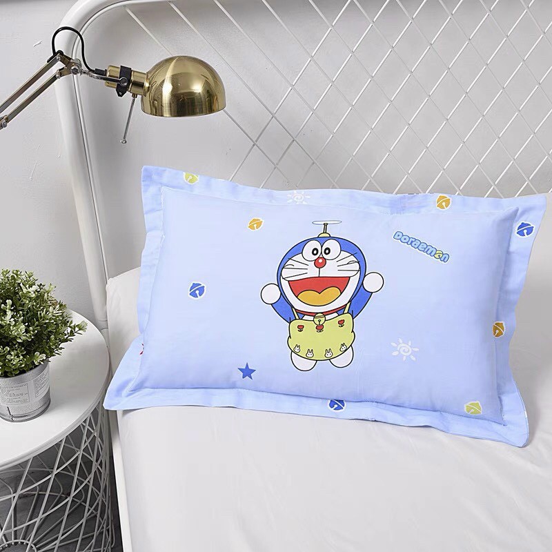 Gối Cotton 5D cho bé. Hàng 2 lớp, In hình thú dễ thương cho bé