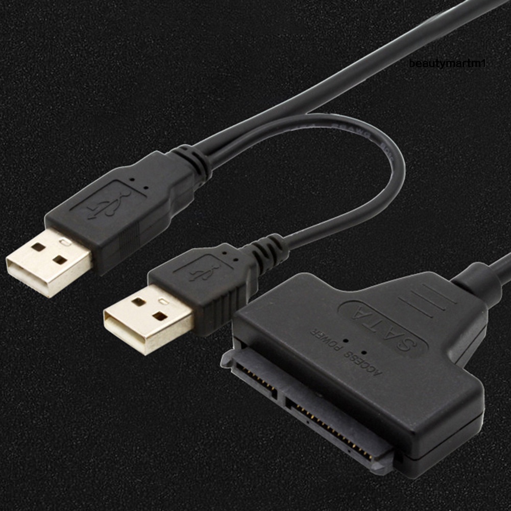 Cáp Chuyển Đổi Ổ Cứng Usb 2.0 Sang Sata 7 + 15 Pin Cho 2.5inch Hdd Laptop | BigBuy360 - bigbuy360.vn