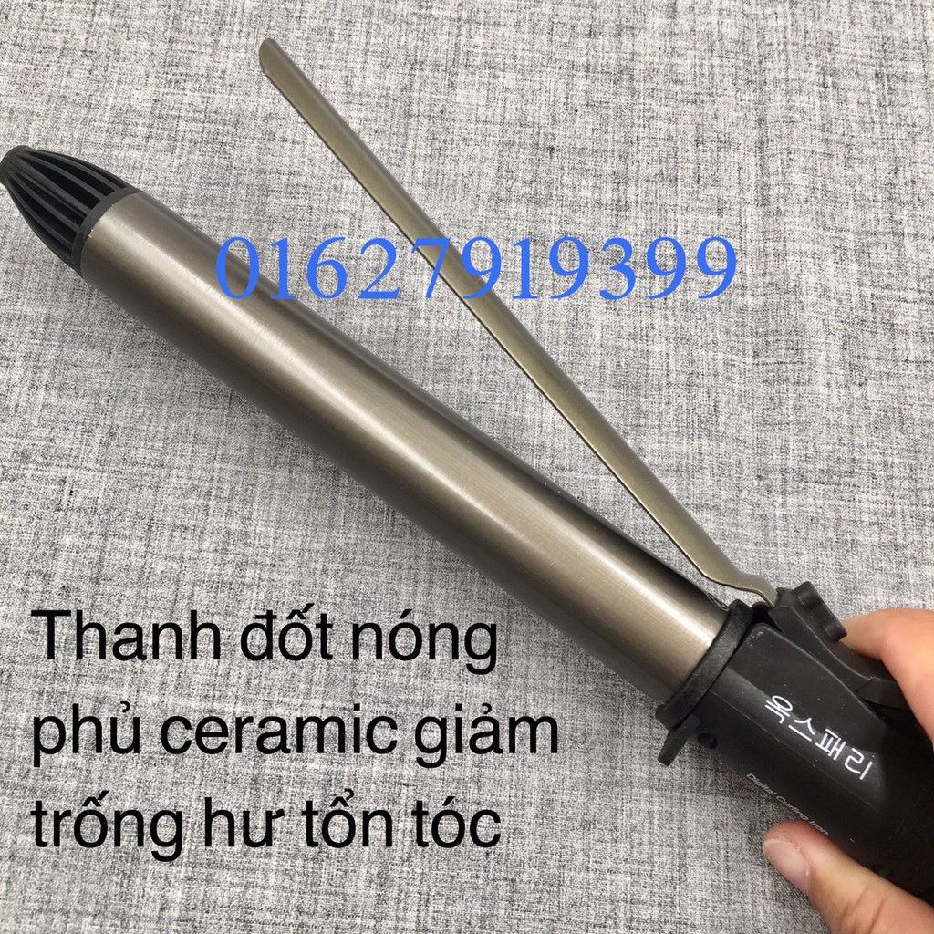 [Mã COSHOT27 giảm 10% đơn 300K] ( tặng kẹp vịt ) Máy uốn tóc cao cấp Hàn Quốc 886 ( xoay trục ) | BigBuy360 - bigbuy360.vn