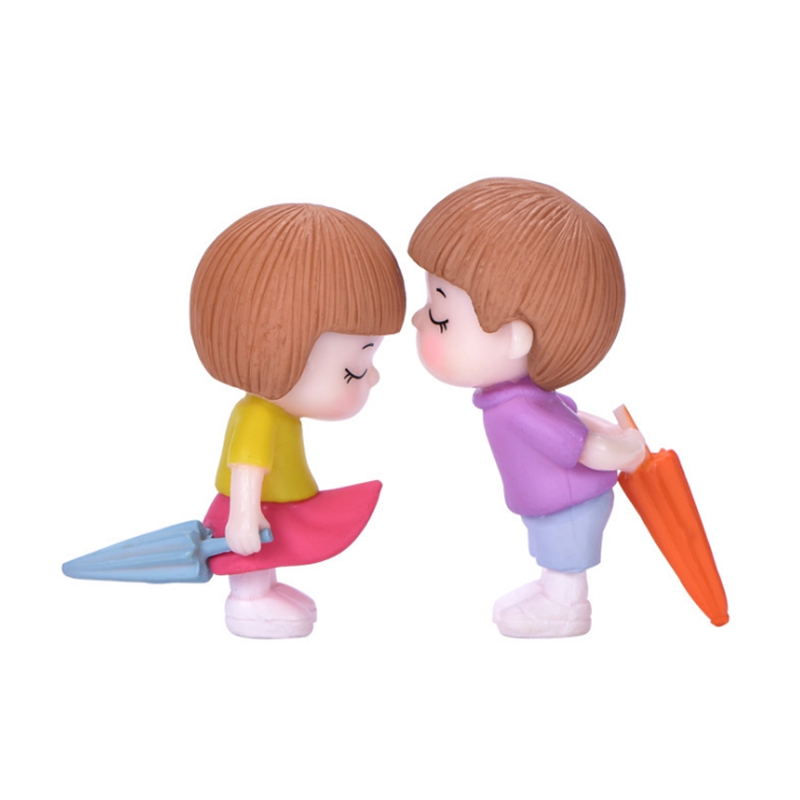 Bộ 2 Cây Dù Mini Trang Trí Sân Vườn