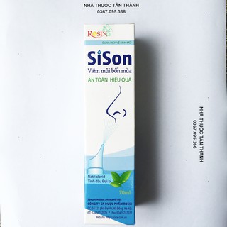 Xịt mũi Sison tinh dầu đại bi