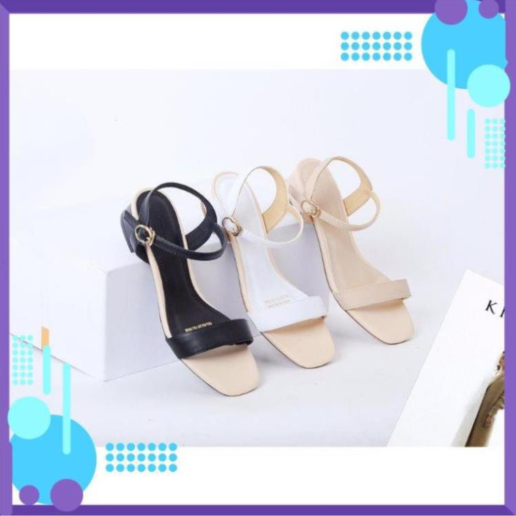 Giày sandal bảng ngan cao 3cm size lớn 40 41 42 43 - hagiang.dbh (duongnoi12)