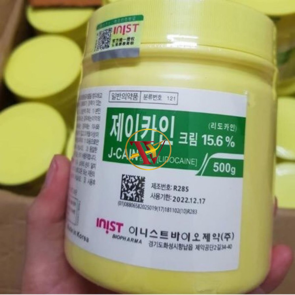 J-Cain 15.6% Cream 500g Hàn Quốc