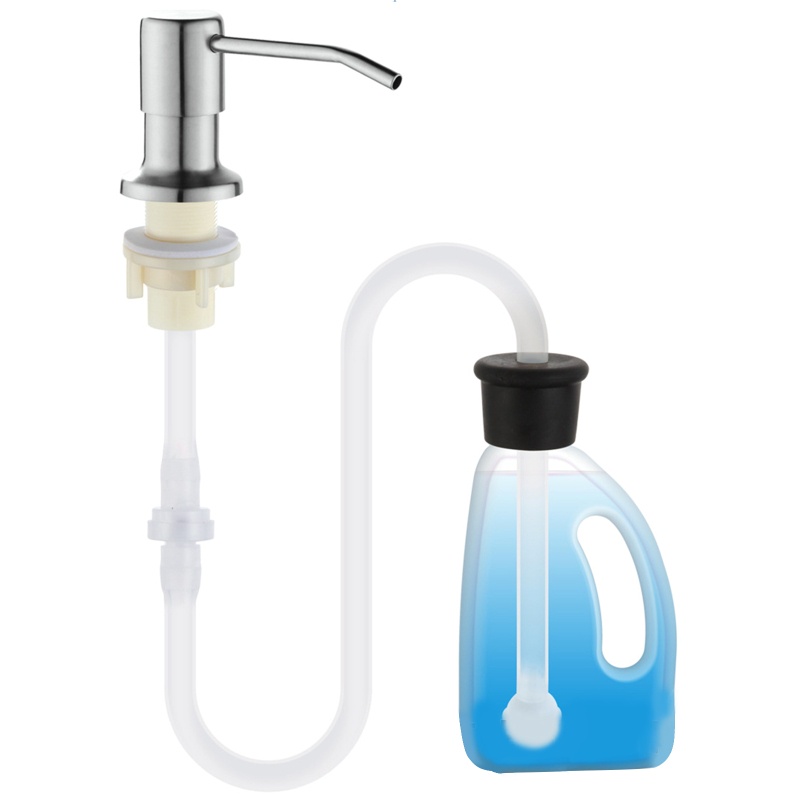 Đầu Bơm Xà Phòng Bằng Thép Không Gỉ Thay Thế Tiện Dụng