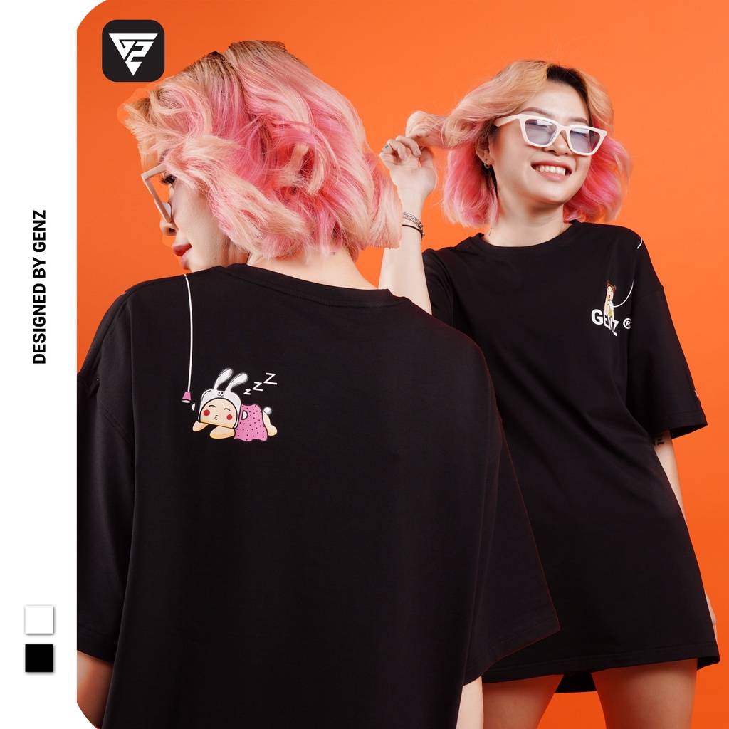 Áo thun tay lỡ GENZ phông Unisex oversize form rộng Mini Love | BigBuy360 - bigbuy360.vn