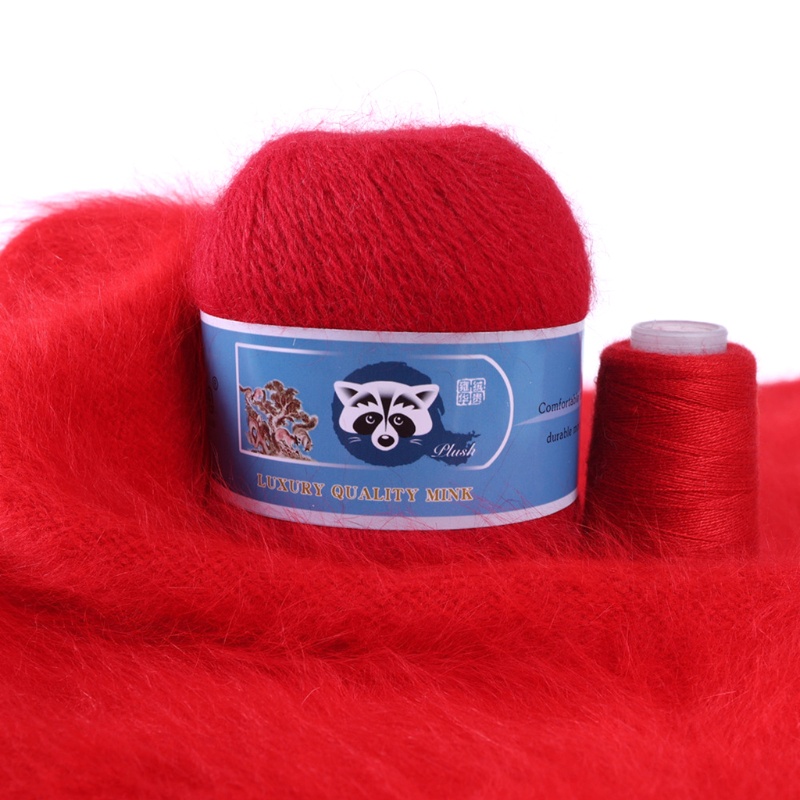 Gói 50 + 20g Cuộn Len Đan Móc Nhiều Màu Sắc