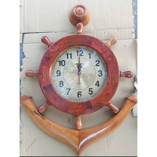 Đồng hồ treo tường cao cấp gỗ Cẩm Lai cao 50cm