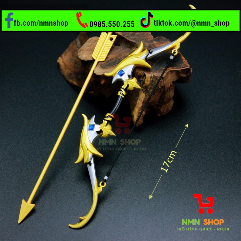 Mô hình game Genshin Impact - Favonius Warbow (Cung Tây Phong) 17cm