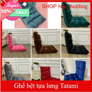 Ghế Bệt Tựa Lưng Tatami 💥HÀNG LOẠI 1💥 ghế không chân To Đẹp, nhiều màu sắc 1m2 x 50cm