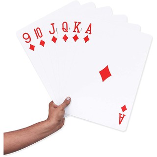 [Mã SKAMLTSM9 giảm 10% đơn 99K] BỘ BÀI TÂY KHỔNG LỒ BÀI 52 LÁ SIÊU TO KHỔNG LỒ (JUMBO PLAYING CARDS)