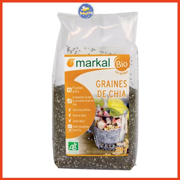 Hạt Chia Hữu Cơ Markal 250g - date 2/2022