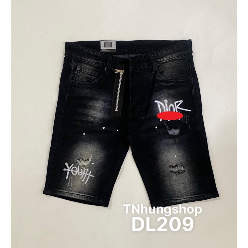 Hàng mới CÁC MẪU Quần Đùi short jean nam Thêu logo mã 3401 [Bazzus]