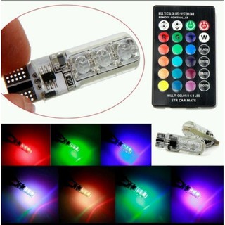 ĐÈN XIN NHAN DEMI 16 MÀU CÓ ĐIỀU KHIỂN TỪ XA XE MÁY ÔTÔ SIÊU ĐẸP